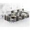 aluminum partition office cubicle workstation with metal hanging cabinet