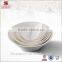 Wholesale hotel porcelain chinaware, 6" white chaozhou ceramic collapsible bowl