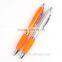 Best selling promotional plastic transparent ball pen