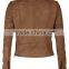 Wholesale hot sale woman leather jacket