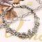 2015 Direct selling fashion luxury water drop crystal geometric short necklace