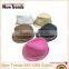 Nature color straw fedora man hat chevron linen hatband