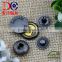 15MM Gunmetal Press Metal Button Snaps Fastener for Casual Clothing