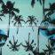 coconut trees floral prints nylon spandex swimwear fabric