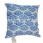 blue mini decorative bolster pillow