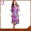 0104 Directly Factory Wholesales Women 14 Colors 6 Sizes Long Silk Robe