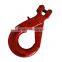 European type high quality clevis self locking safety hook