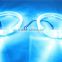 new guiding light technology 80mm blue color led angel eyes car headlight drl led halo rings