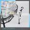 High Quality 8L Glass Beverage Dispenser Tap Embossed Water Gallon With Tap