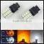 Car Brake Light 60LED SMD3528 T25 3156 3157 195lm Car Auto Stop Turn signal Backup light bulb white amber led bulb