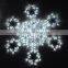 NEW Design CHRISTMAS TREES Pendant Decorative Clear Acrylic Snowflake With LED Light For Christmas decor