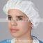 Colorful and beautiful nonwoven one-off bouffant cap