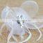 2015 Girls Ladies Feather Fascinator White Hair Covering Fascinators