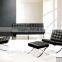 2015 fashionable leather sofa with two seats sofas for living room Barcelona sofa