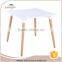 Factory direct sale modern wooden dining table