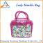 Embossing ladies tote bad , china fashionable handbag