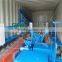 Hot sale cassette rectangle tube cold roll forming machine