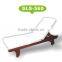 Enjoyable and relax for beach swimming pool wood beach chair sls-560