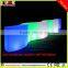 led light up curves bar counter with LED RGB light changing