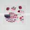 3D Christmas Custom Acrylic Rhinestone Stickers Shaped Rhinestone Decals Self Adhesive Crystal Sticker Manufacturer