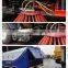 China manufacture Vacuum Suction street sweeping truck with wash bruch
