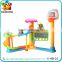 2016 latest amusement park toys baby basketball set wholesale educational toy