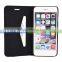 Custom printing slim flip pu case cover for iphone 6s