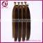 Cheap human 100% brazilian hair clip-in hair extension