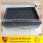 30x16x3cm honed natural nero marquina black marble tray