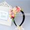 2016 French fashion promotional gift flower head band hair accessories