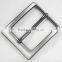 Pressing zinc alloy fashion famous brand logo 35mm red belt buckle