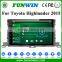 Funwin Double Din Pioneer Car Audio System Dvd Player For Toyota Highlander 2015 With Car Radio Gps Navigation