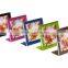 Transparent acrylic two sided photo / picture frames with magnets