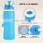 Manufacturing Soft Silicone Water Bottle unbreakable silicone sport water bottle