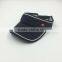 Custom Design Fashion 100% Cotton Black Sun Visor With Embroidery