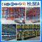 High Density Warehouse Storage Electric Mobile Pallet Racking System