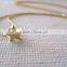 gold star necklace simple handmade jewelry everyday bridal jewelry bridesmaid gift flowergirl best friends gift