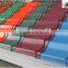 Color prepainted corrugated metal steel sheet for roofing panels