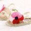 Hemp rope flower baby shoes fancy dress shoes baby girl sandals baby shoes
