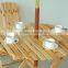 Outsunny Wooden 5 pc Folding Patio Dining Set