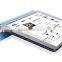Ultra Slim Tri-Fold PU Leather Case with Crystal Hard Back Smart Stand Case Cover for iPad AIR 2