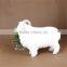 Plush Lifelike garden decorative animals goat outdoor animal garden decorations