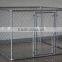 5x10x6 foot cheap chain link mesh large dog kennel with roof custom