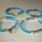 free samples custom rubber adjustable id bracelet