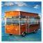 customized three wheel and four wheel mobile food cart and food trailer