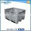 Best price heavy duty plastic pallet crate, mesh pallet box