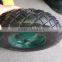 small rubber trolley wheels for wheelbarrows