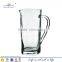 1.5 liter beer glass mug wholesale customized mugs clear 7PCS glass mug with handle