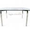 Barcelona coffee table glass coffee table