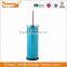 Blue Colored Metal novelty toilet brush holders